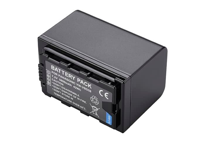 Panasonic VW-VBD58 Rechargable Lithium-Ion Battery - cambuy-lives Panasonic VW-VBD58 Rechargable Lithium-Ion Battery - cambuy-lives
